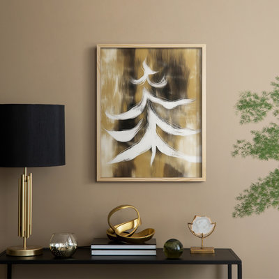 Christmas Holiday Art CCVIII Framed Print - Solid Wood