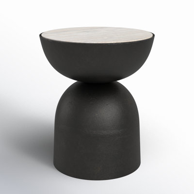 Seraphine Pedestal End Table