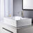 Single Handle Stainless Steel Bathroom Sink Faucet