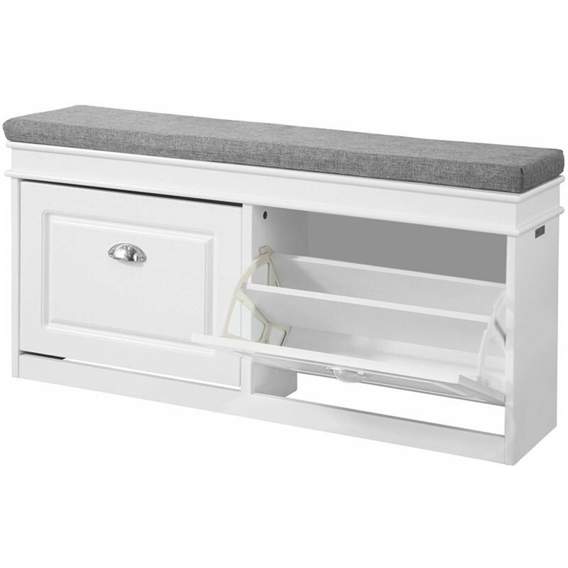 8 Pair Shoe Storage Bench