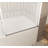 Frameless Shower Door 56-60 "W X 60" H, 1/4 "(6 Mm) Clear Tempered Glass, Stainless Steel Handle-120178797-120178795