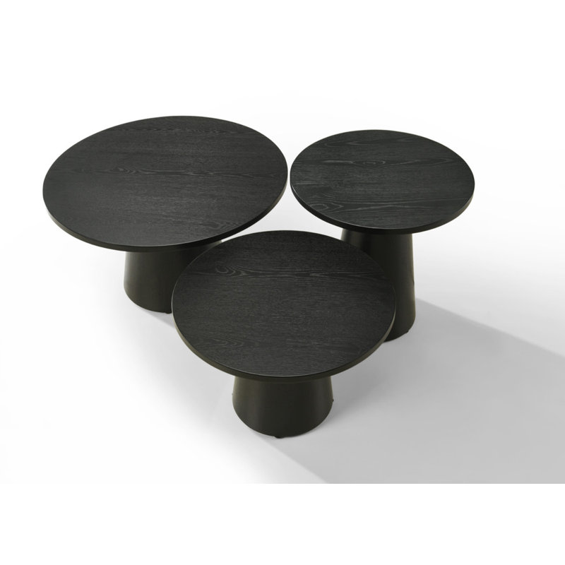 Ensemble de table basse, de bout et de console 3 pièces Jasper