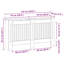 Large Radiator Cover