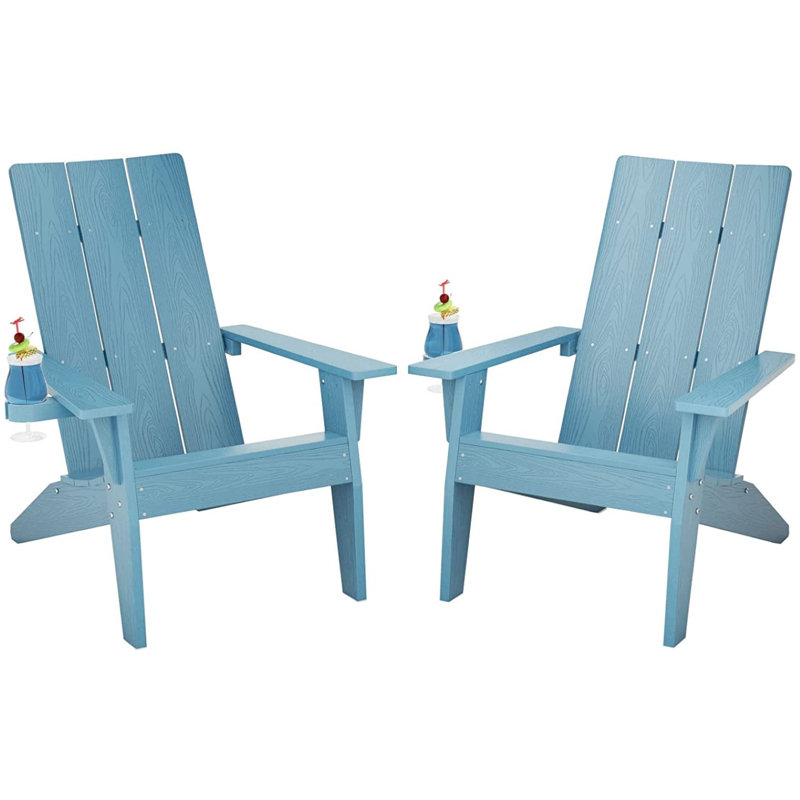 Academy Outdoor Adirondack Chair, Blue