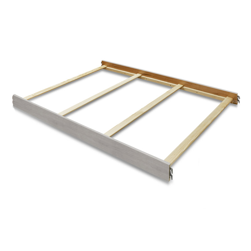 Farmhouse Full Bed Rails, Weathered Grey