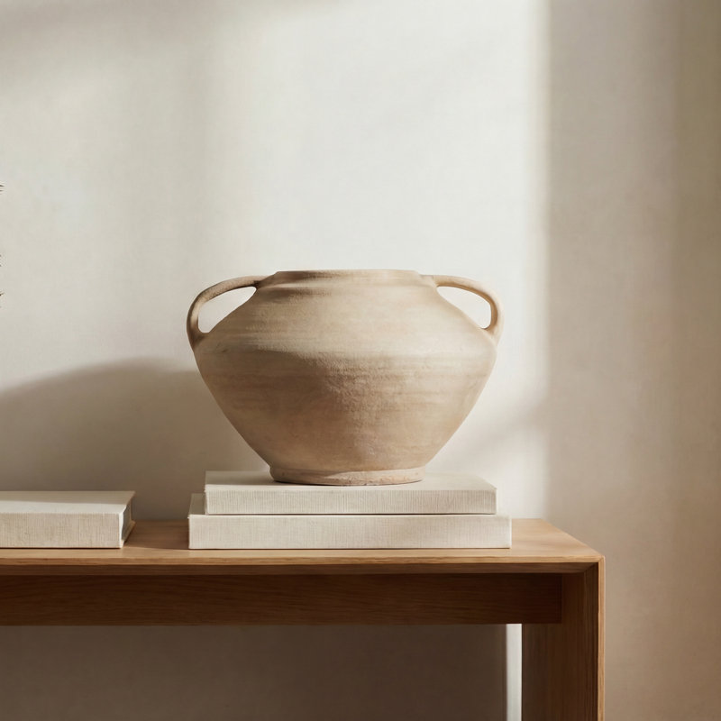 Terre Handmade Terracotta Floor Vase