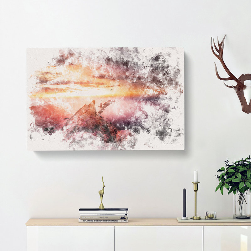 Ocean View From Spain - Wrapped Canvas, 40cm H x 60cm W x 4cm D
