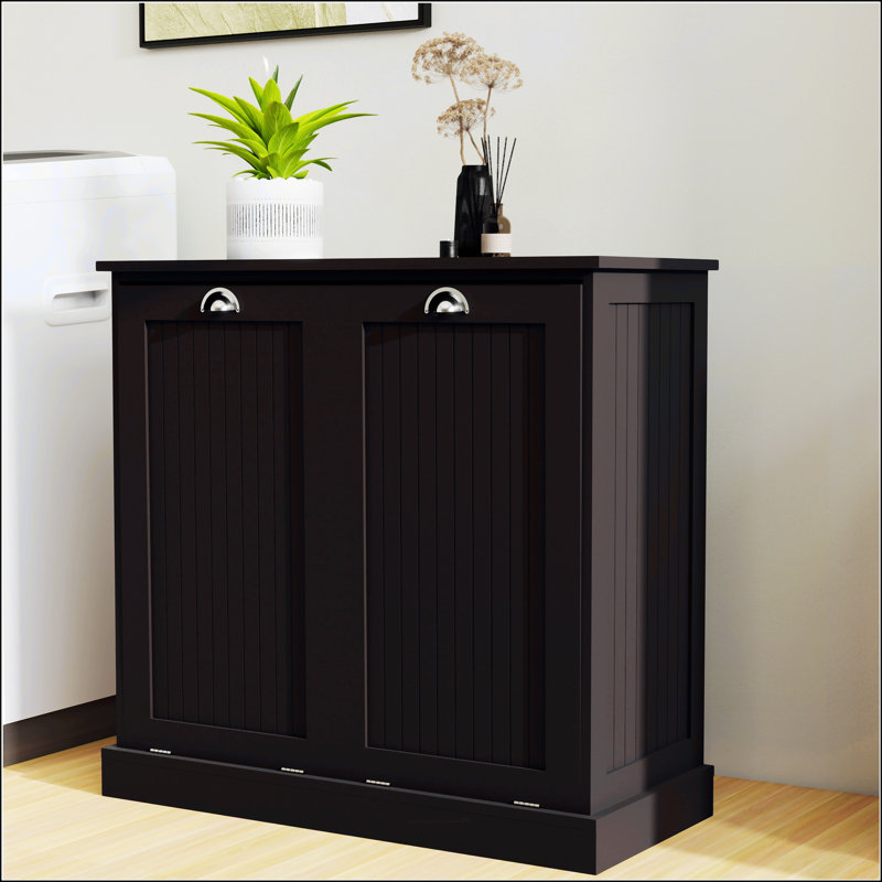 Armoire décorative Theddy, Blanc