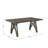 Cipolla Wood Finish 72"-90" Extendable Dining Table-630342281