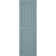 True Fit PVC Farmhouse/Flat Panel Combination Fixed Mount Shutters