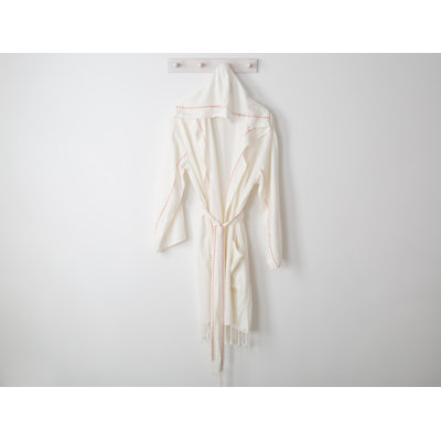 Above Knee Bathrobe with Pockets and Hood