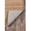 Tapis brun tissé à la main Marrugo-31335615