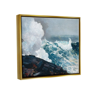 Vagues de l'océan et falaises