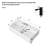 21"X12" Wall-Mounted Rectangular Ceramic Bathroom Sink