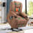 Calibos Upholstered Heated Massage Chair