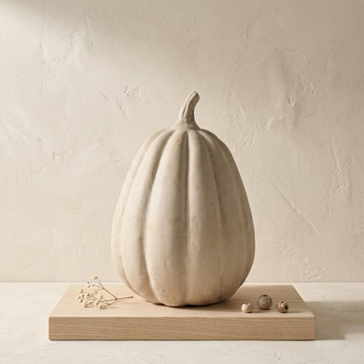 Alfrida Paper Mache Pumpkin Dia 6.7"