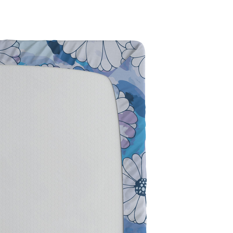 Drap-housse à motif camomille Ambesonne