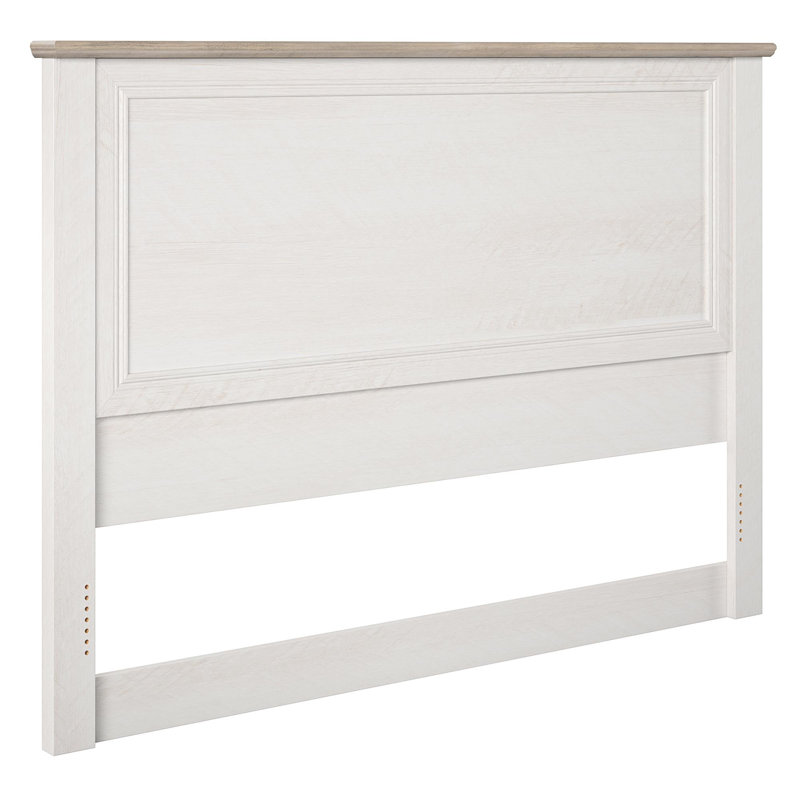 Hillview Headboard, Magnolia Oak and Ironwood, Full / Double