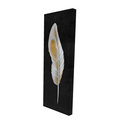 Art sur toile à plumes | Décoration de chambre à coucher | Home Wall Art