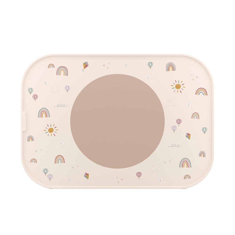 Mio Plastic Placemat - Sunshine & Rainbow