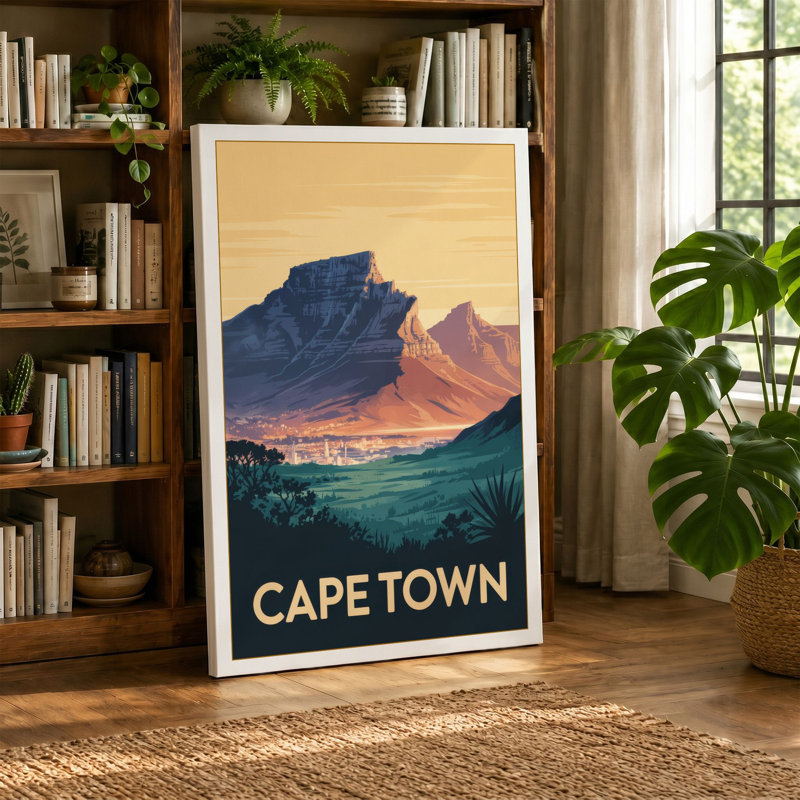 Print, 36x24 - 91.4 x 61.0 cm, Teal Border