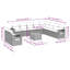 Ensemble de canapé de patio avec coussins 11 pièces Vidaxl-113406991-113406993