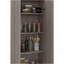 Armoire de rangement Pipestone, double porte, finition gris clair-1441309270