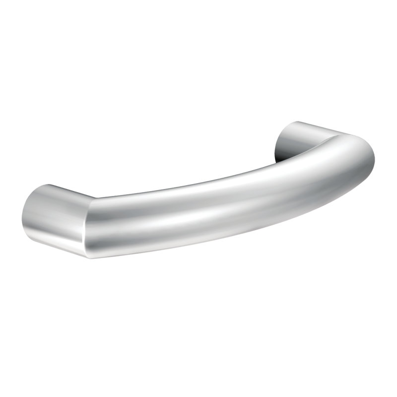 Icon 3" Center to Center Arch Pull, Chrome