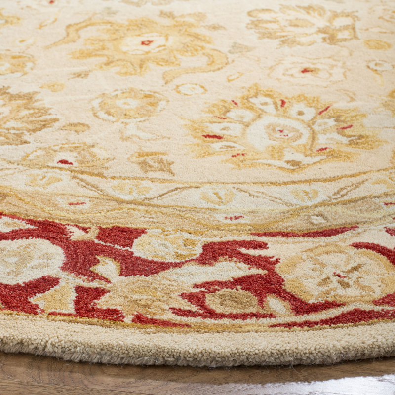 Tingley Hand Tufted Wool Oriental Rug, Rectangle 6' x 9'