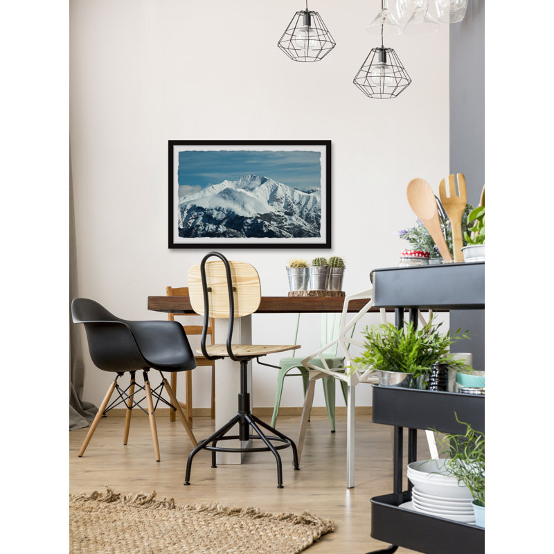 Snow-Capped Mountains - Single Picture Frame Print, 41cm H x 61cm W