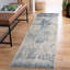 Washable Living Room Mist Abstract Area Rug – Soft Polypropylene Weaving, Low Pile, Non Slip Cotton Backing for Elegant Indoor Spaces, Navy-2090011230