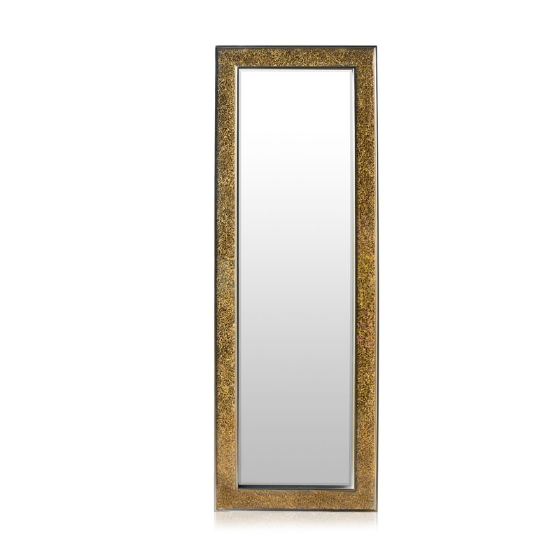 Norwich Rectangle Full Length Mirror, Gold