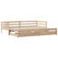 Blasingim Solid Wood Daybed with Trundle-718935436-718935521