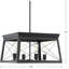 Lustre carré de style lanterne à 4 lumières Uschi-1493975869