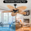 Ventilateur de plafond Palm Island