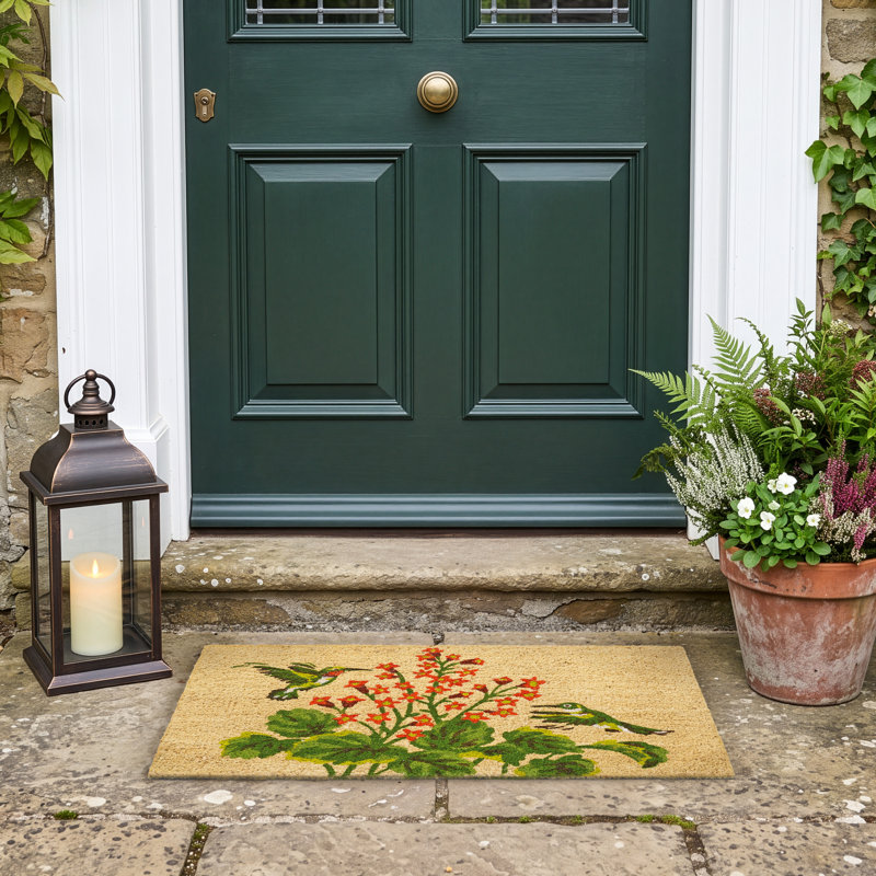 Hummingbirds Outdoor Doormat