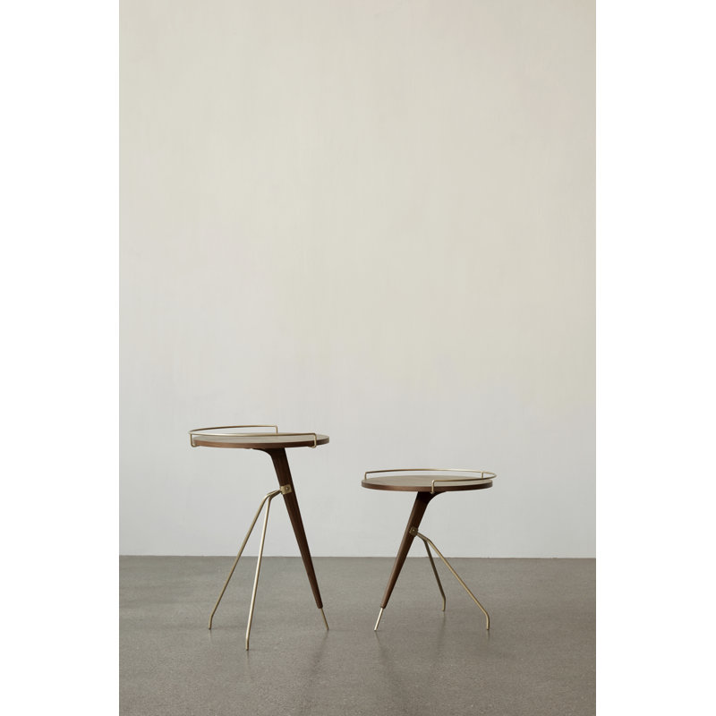 Umanoff Solid Wood End Table, 17.7" H x 17" W x 17" D
