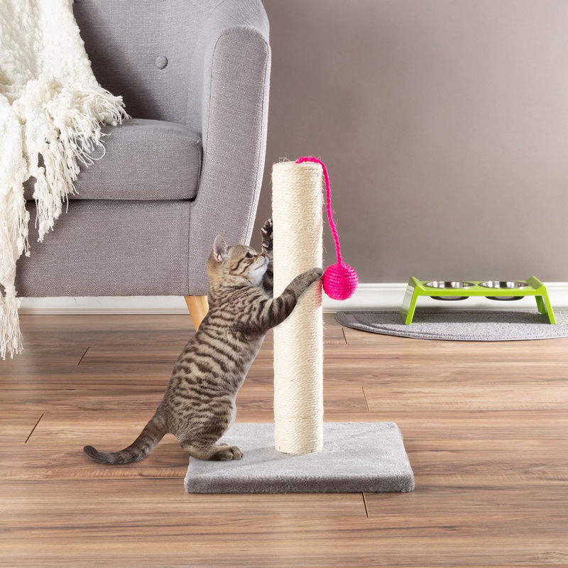 Grattoir intérieur pour chat 17 pouces PETMAker, gris, 17"