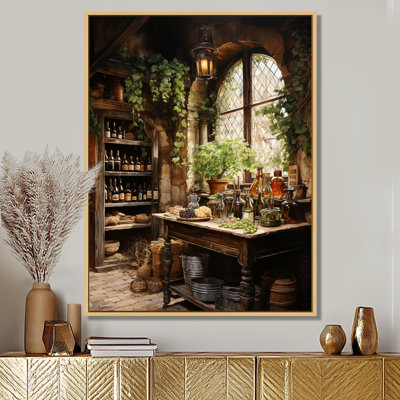 French French Cellar II - Grand vin, décoration murale champagne