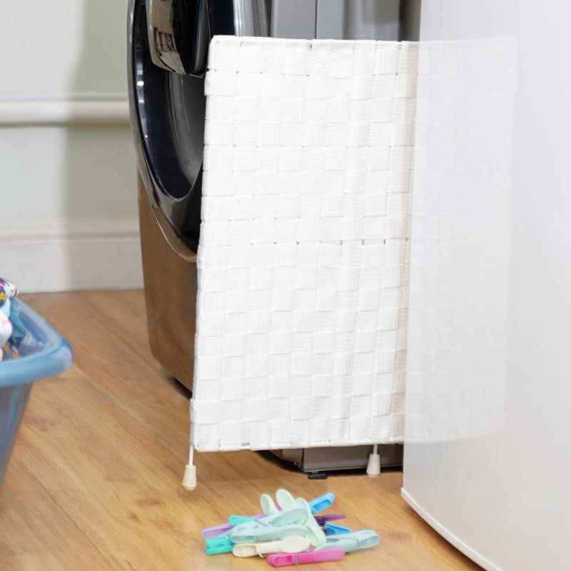 Laundry Basket Hamper, White
