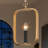 1-Light Kitchen Island Mini Pendant Light Gold