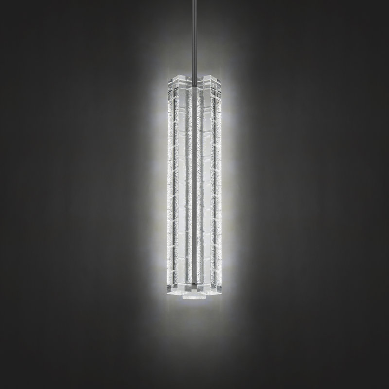 Abode 1 - Light LED Pendant, Antique Nickel