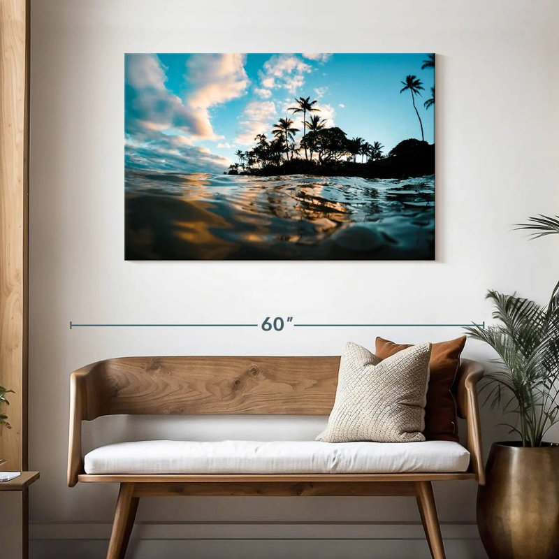 Gillard Maui, Hawaii, paysage marin, H 30 po x l 45 po