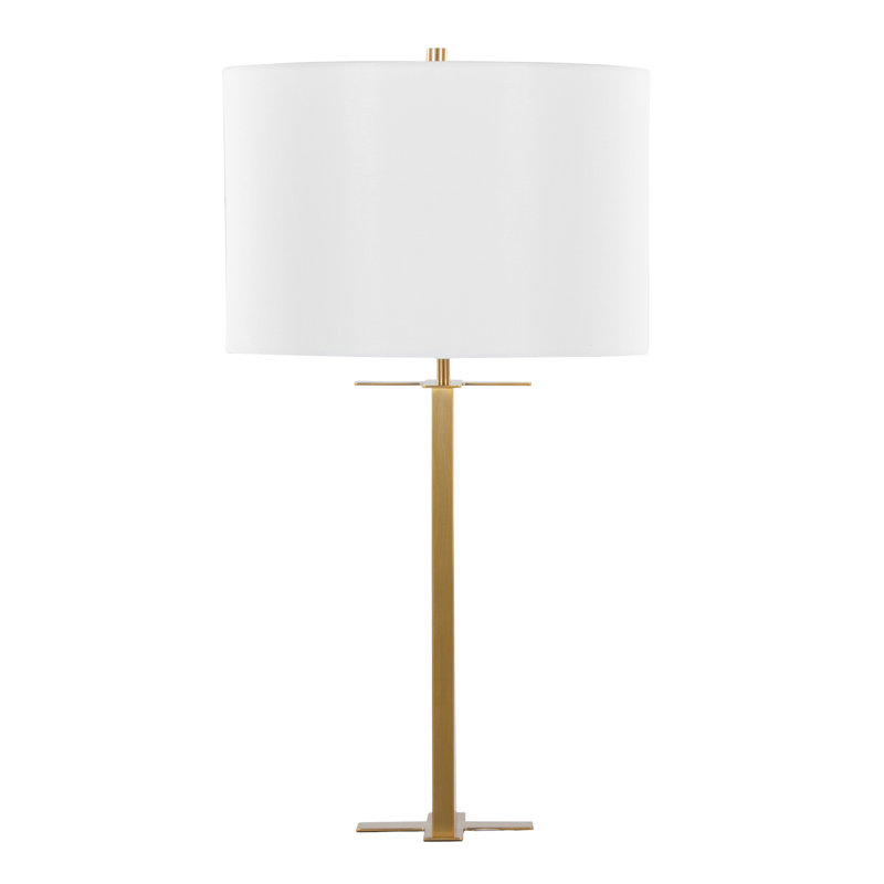 28" Metal Table Lamp