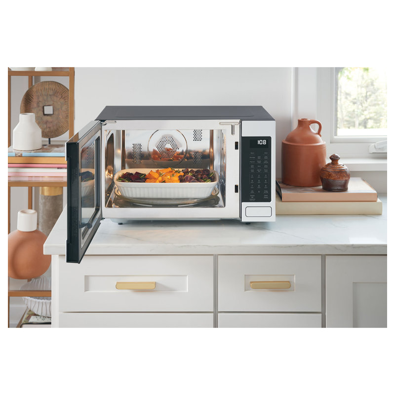 Café 1.5 Cu. Ft. Smart Countertop Convection/Microwave Oven, Matte White