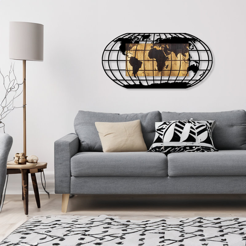 Décoration murale en bois