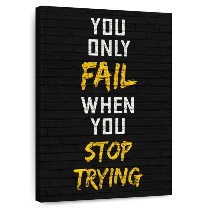 When You Stop Trying, 51" H x 34" W