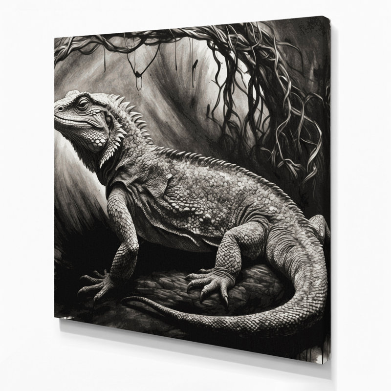 Art mural sur toile faune, H 16 po x l 16 po