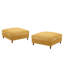 Rothsay Solid-Color Square Corduroy Ottoman(Set Of 2)-722625963