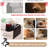 3 in 1 Foldable Sofa Arm Tray Table for Remote, Snacks-357966223-357966216